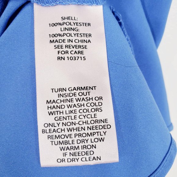 NANETTE LEPORE Women Blue Cami Slip Sleepwear Dress 16 XL Scoop Adjustable‎ - Picture 8 of 10